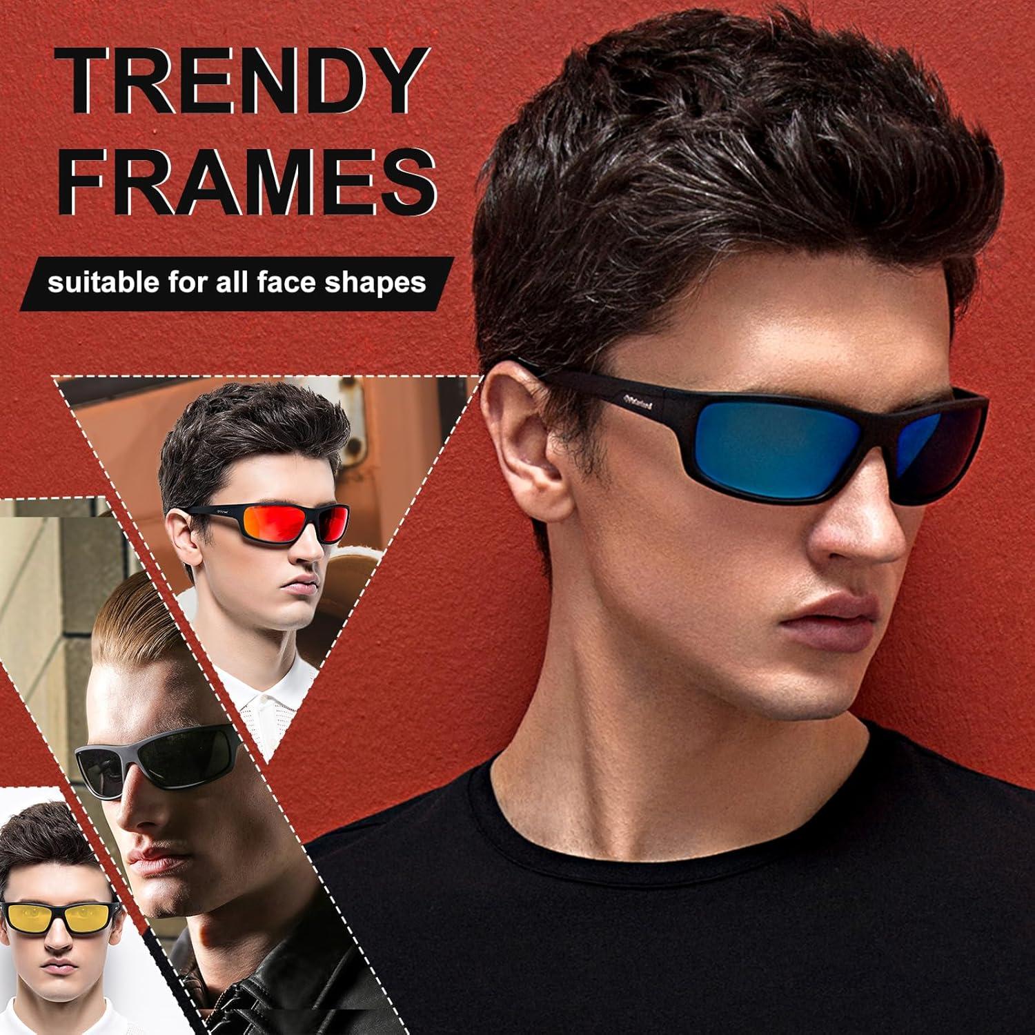 Gafas de sol deportivas POLARKING polarizadas UV400 mate