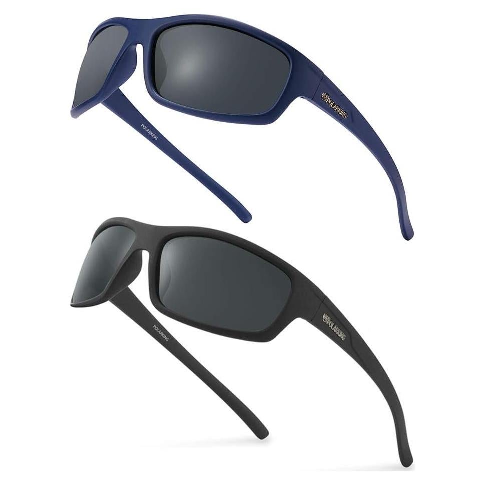 Gafas de sol deportivas POLARKING 2 en 1 polarizadas UV400