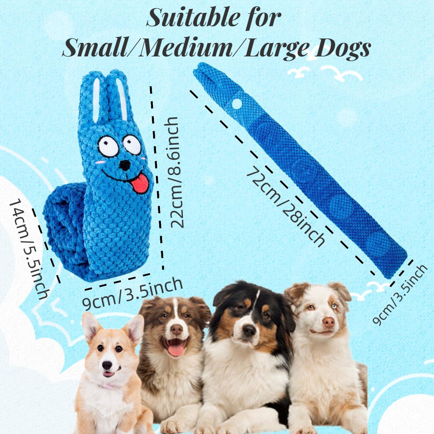Juguete interactivo para perros CIIVURR Conejo Azul 12cm