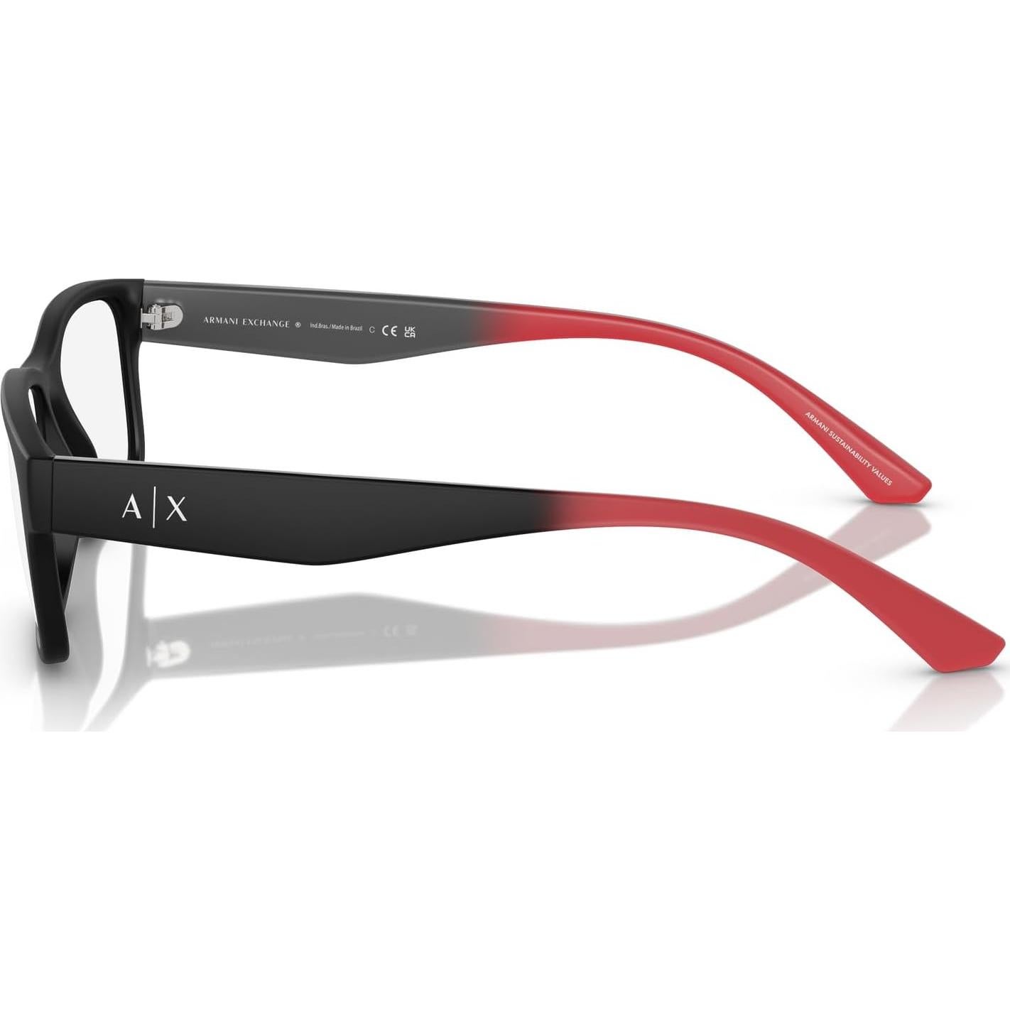 Gafas de Receta Armani Exchange AX3106F Negro Mate 56mm