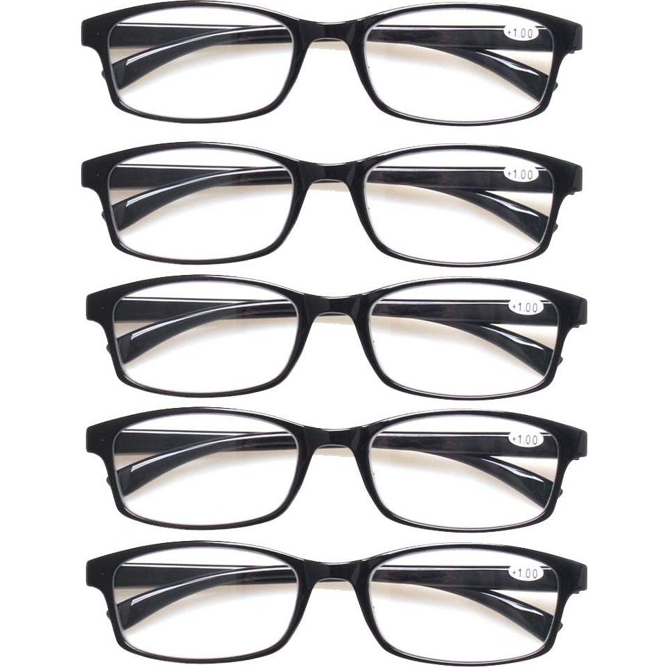 Gafas de Lectura NORPERWIS 5 Pares Vintage 5.0x Unisex