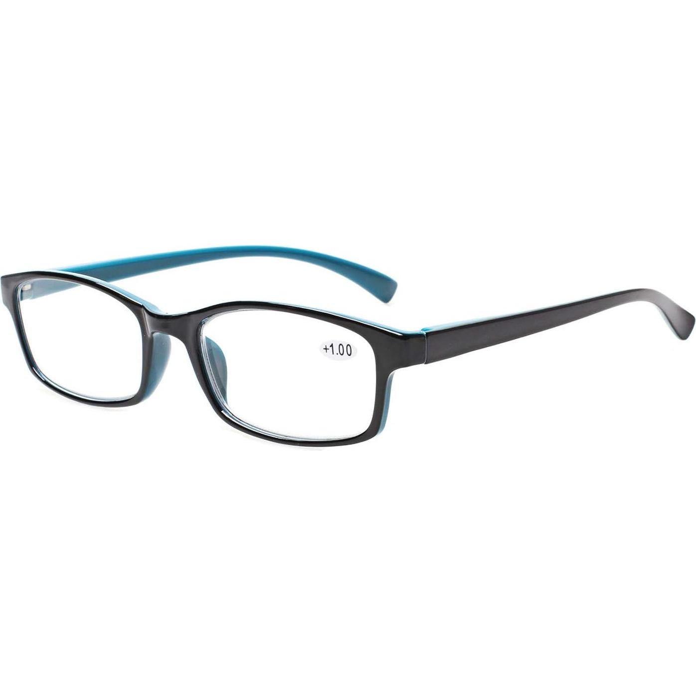 Gafas de lectura NORPERWIS 5 pares unisex 2.5x colores mixtos