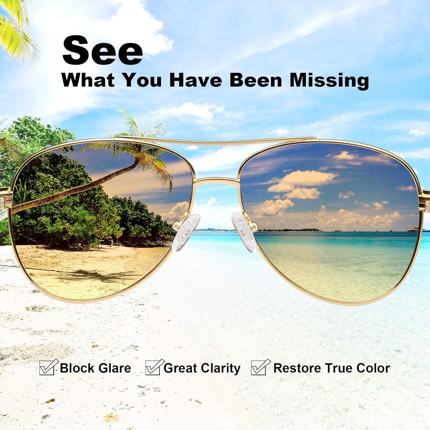 Gafas de sol polarizadas Carfia CA3216 para mujeres UV 58mm