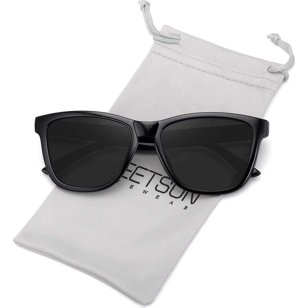 Gafas de sol polarizadas MEETSUN unisex retro 54mm