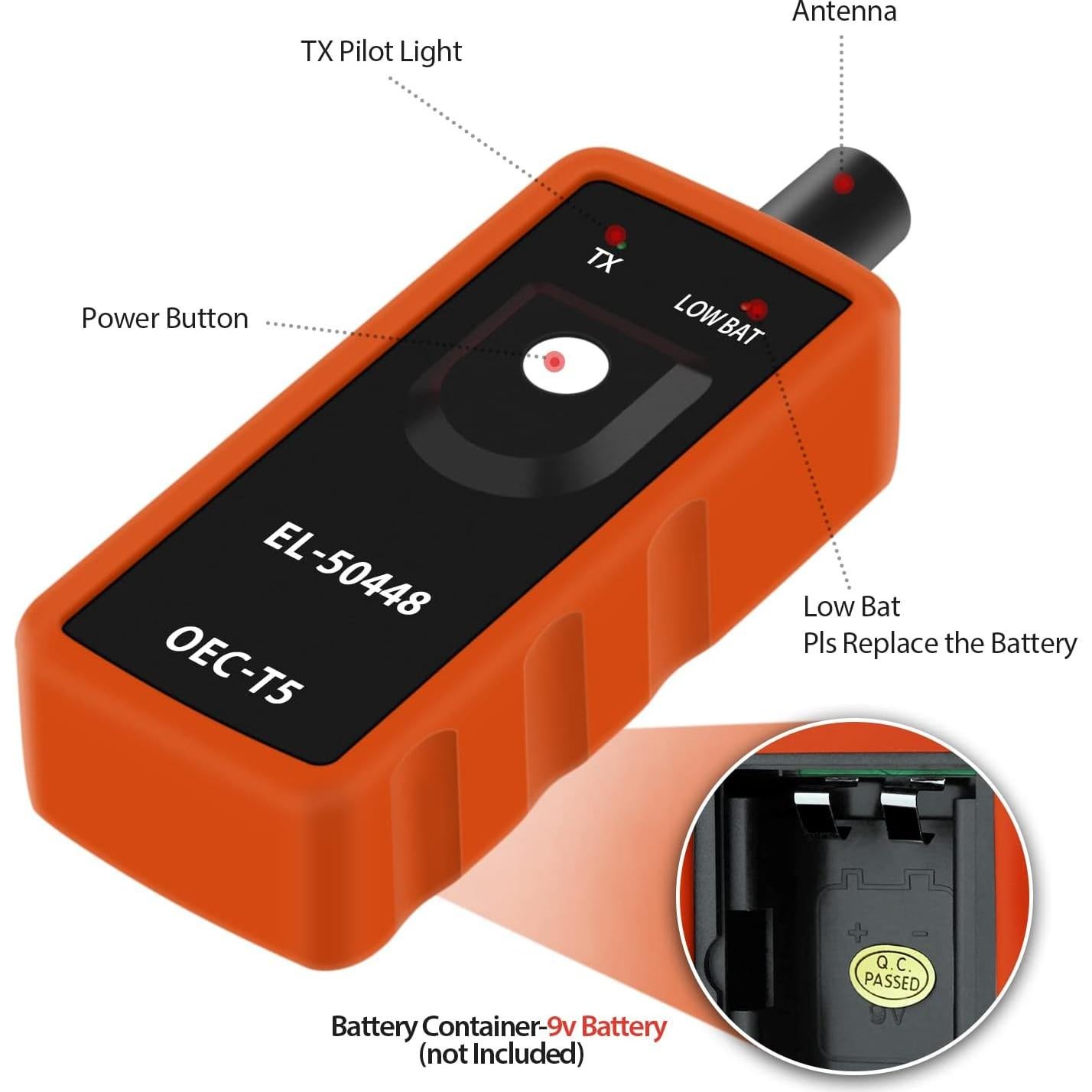 JDIAG EL-50448 Herramienta TPMS 2024 para Neumáticos