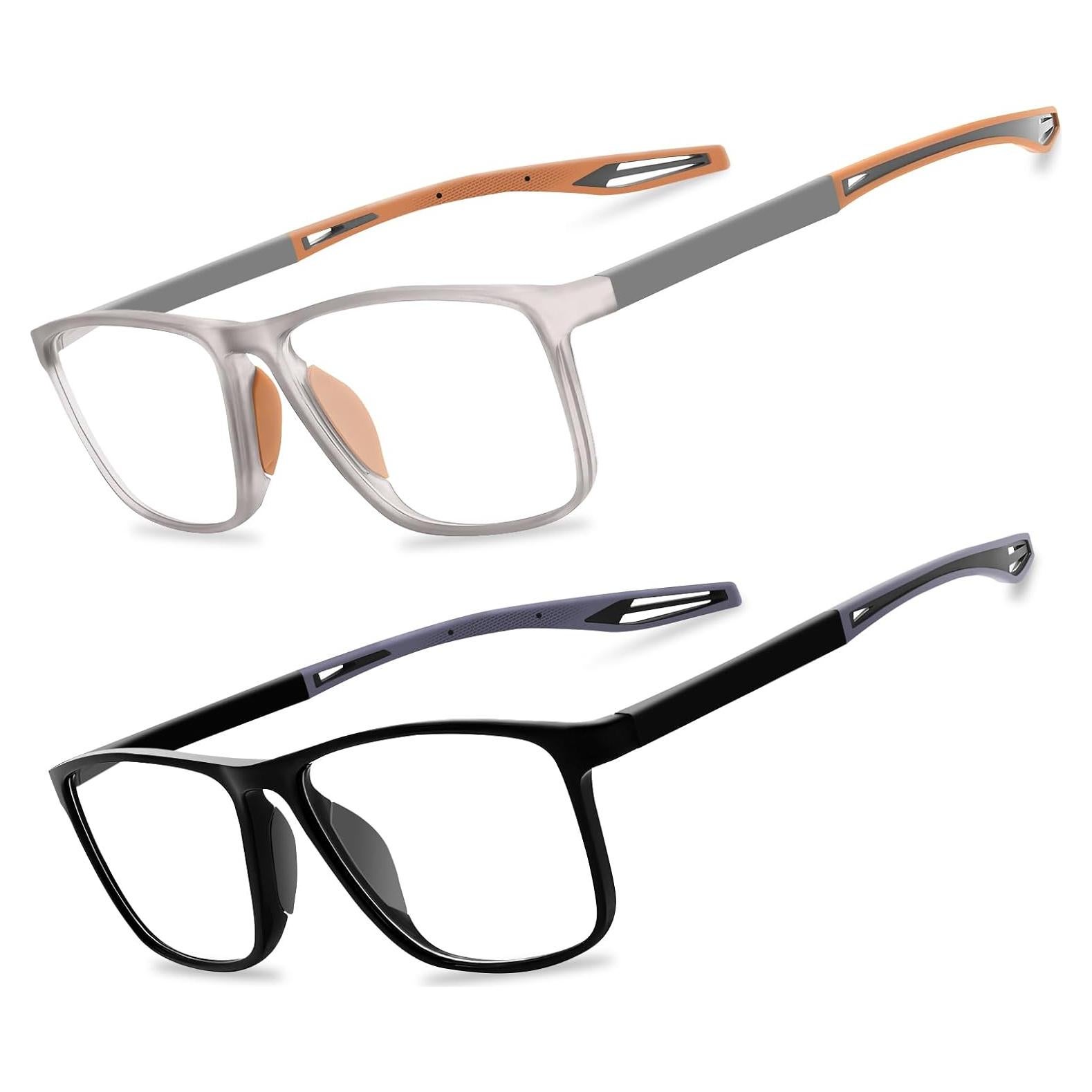 Gafas de lectura deportivas TR90 con bloqueo luz azul 2.25x