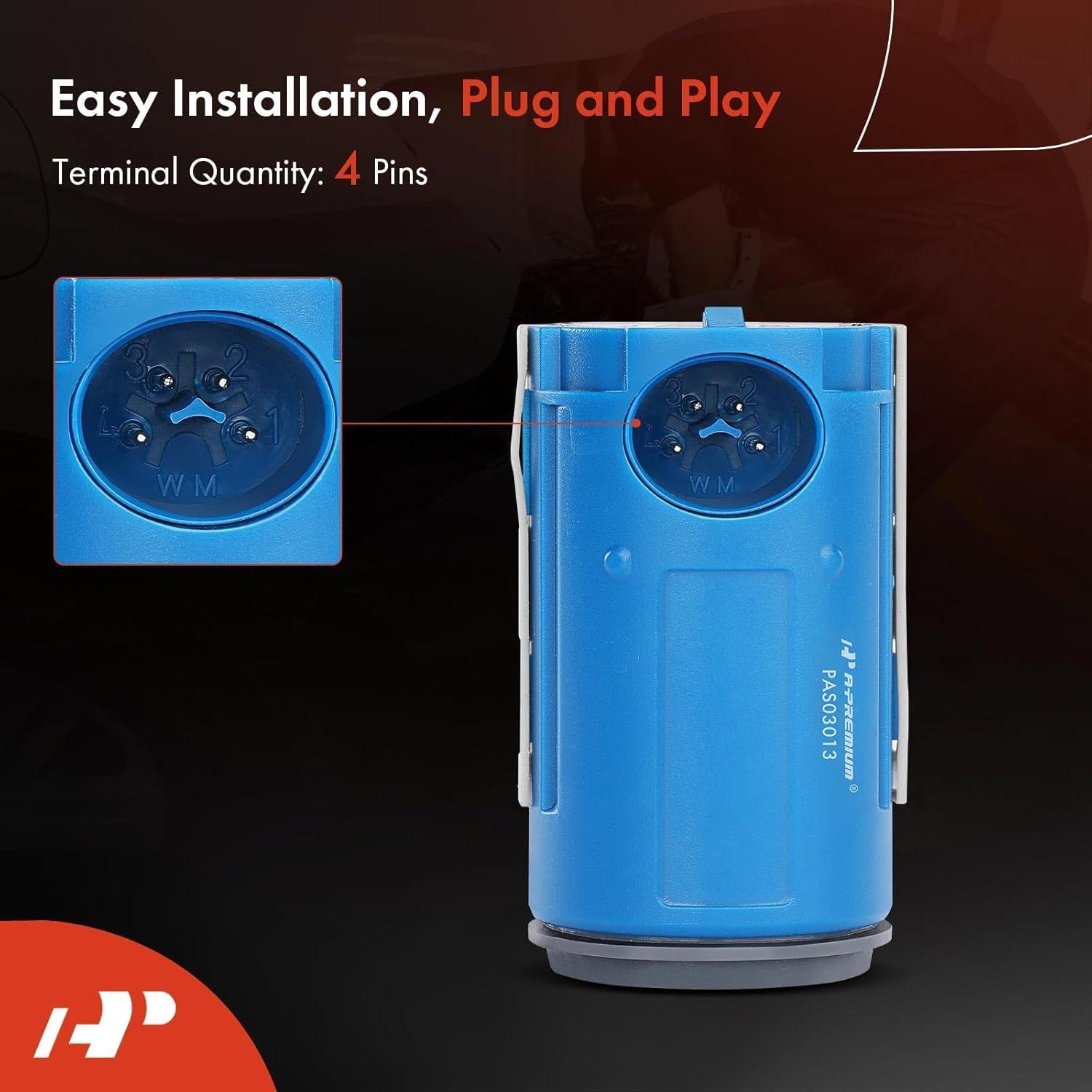 Sensor de Estacionamiento A-Premium 4 Piezas para Mercedes-Benz