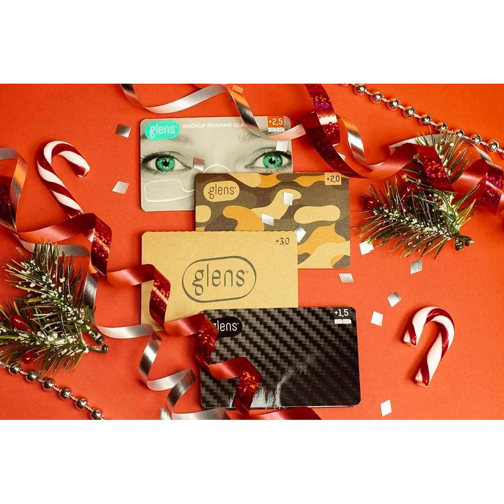 Gafas de Lectura Sin Patas Glens - Pack de 3 Aumentos 1.5 a 3.0