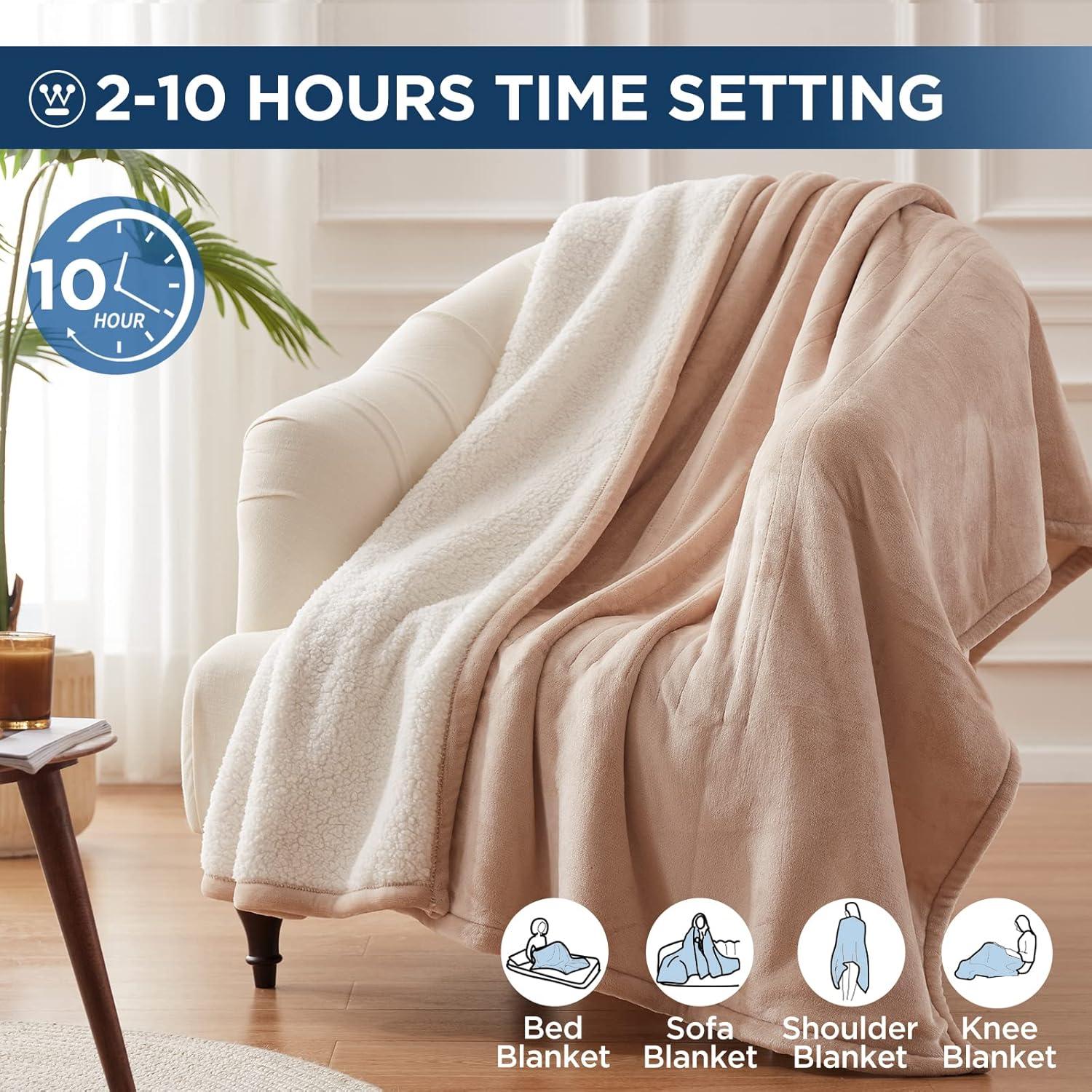 Manta Térmica Westinghouse WH-HSF50, 6 Niveles de Calor