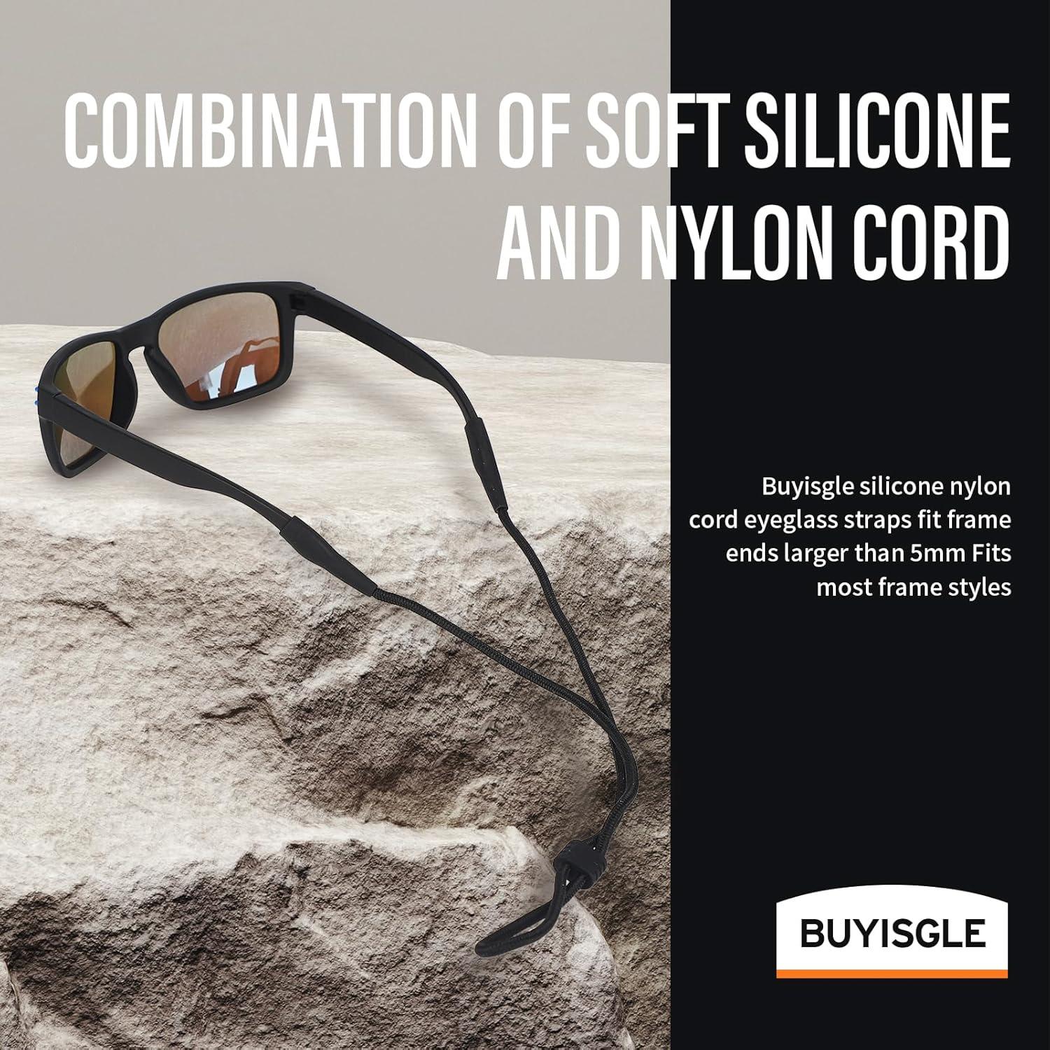 Soporte para Gafas GS01 - Cuerda Nylon y Silicona - 2 Pcs