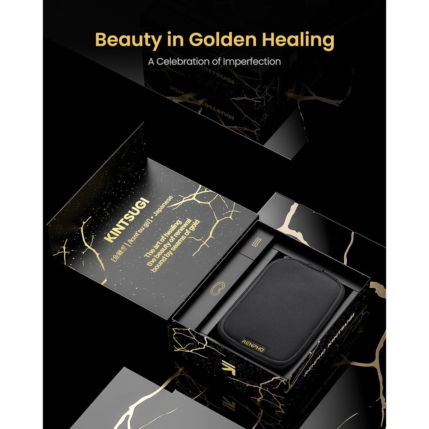 Masajeador de Ojos RENPHO Eyeris Kintsugi con Calor y Enfriamiento