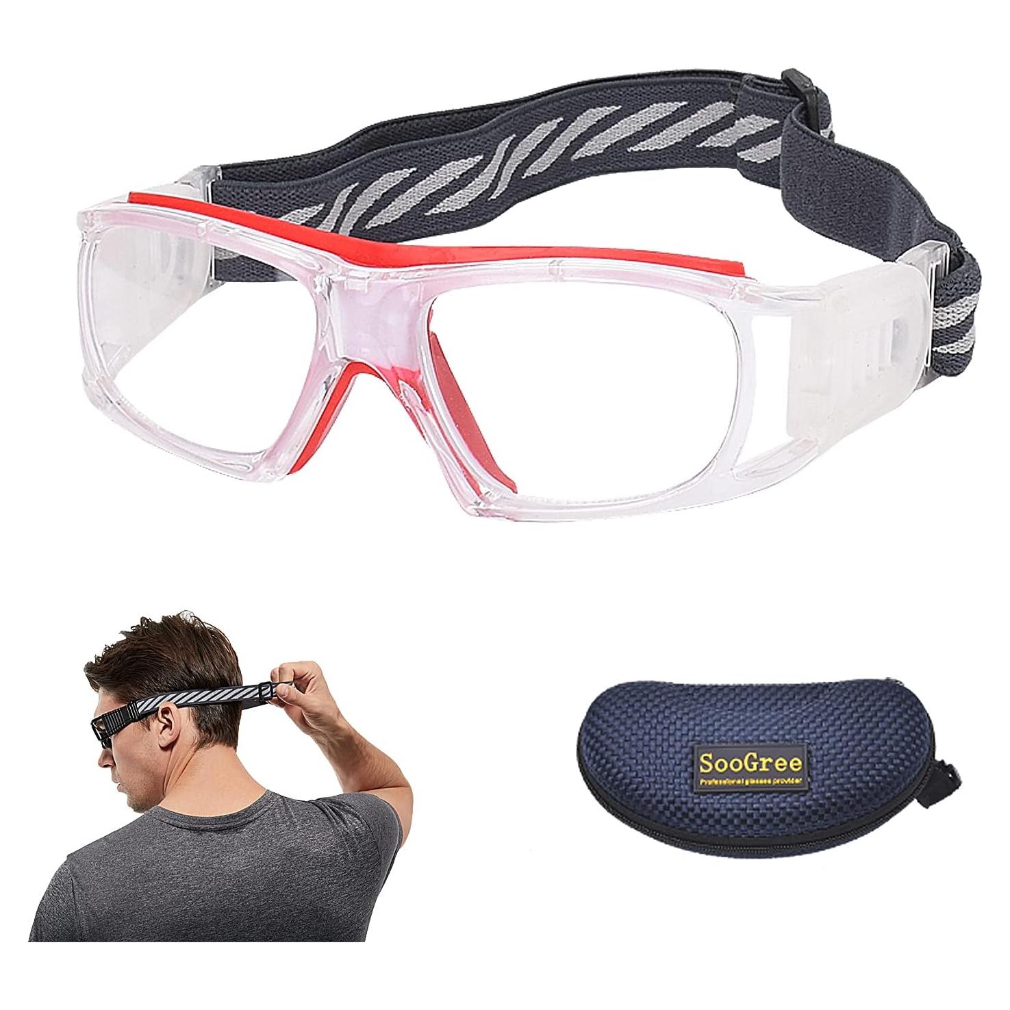 Gafas Deportivas Unisex Antivaho para Baloncesto y Fútbol