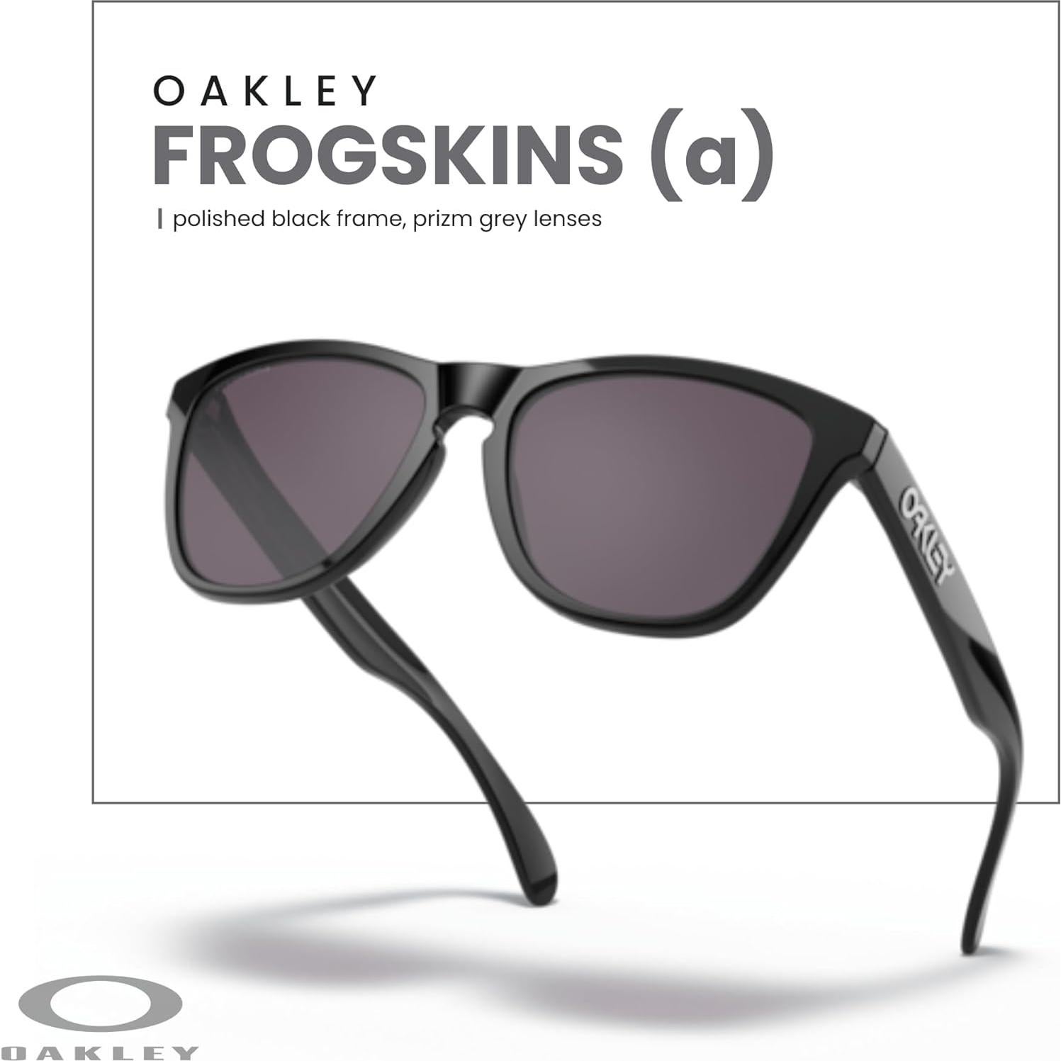 Gafas de Sol Oakley Frogskins OO9245 Negro Pulido 54mm