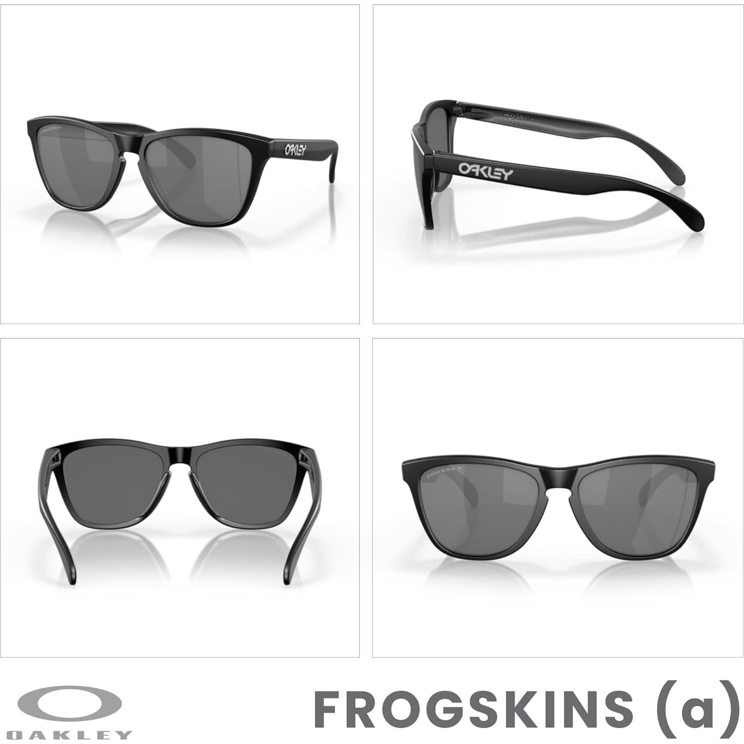 Gafas de sol Oakley Frogskins OO9245 Negro mate Polarizadas