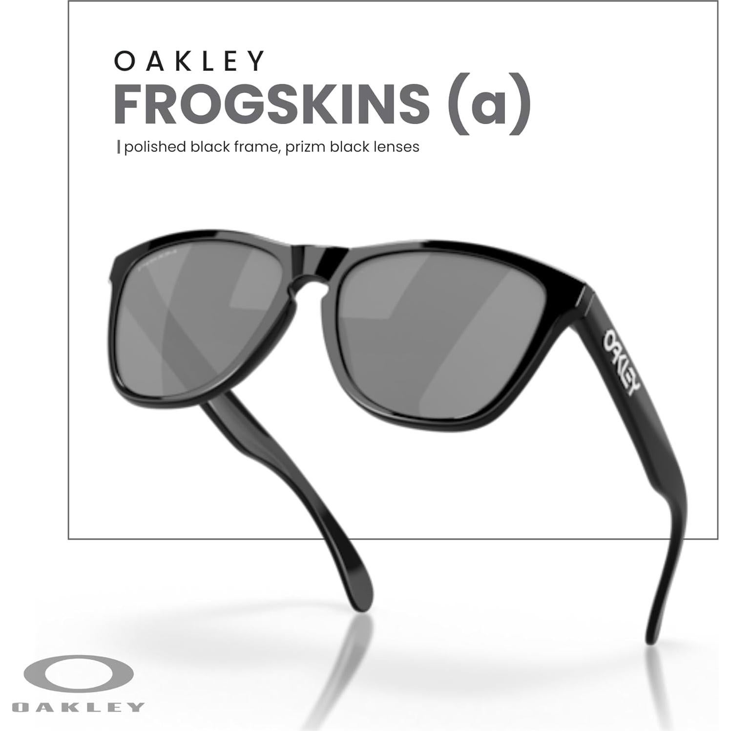 Gafas de Sol Oakley Frogskins OO9245 Negro Pulido 54mm