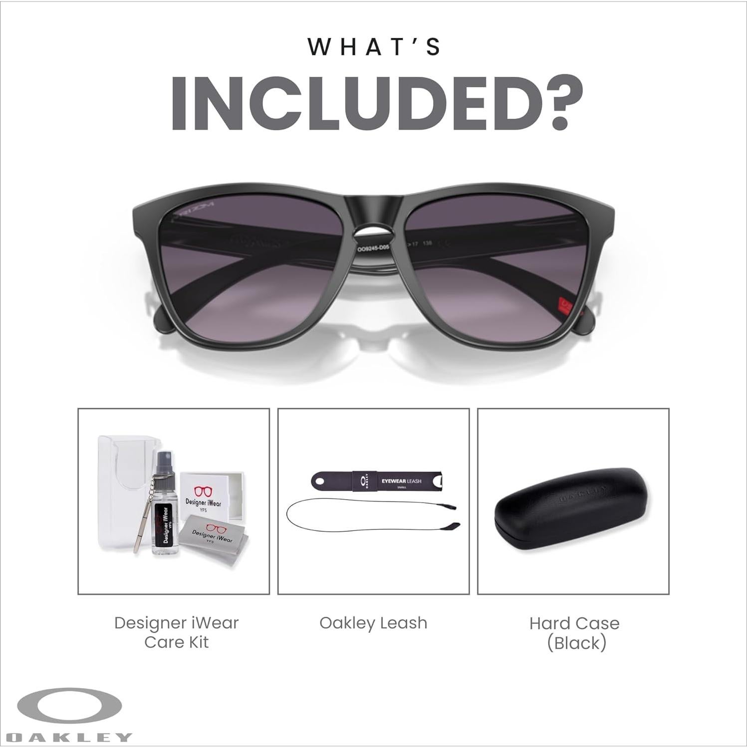 Gafas de Sol Oakley Frogskins OO9245 Cuadradas + Accesorios