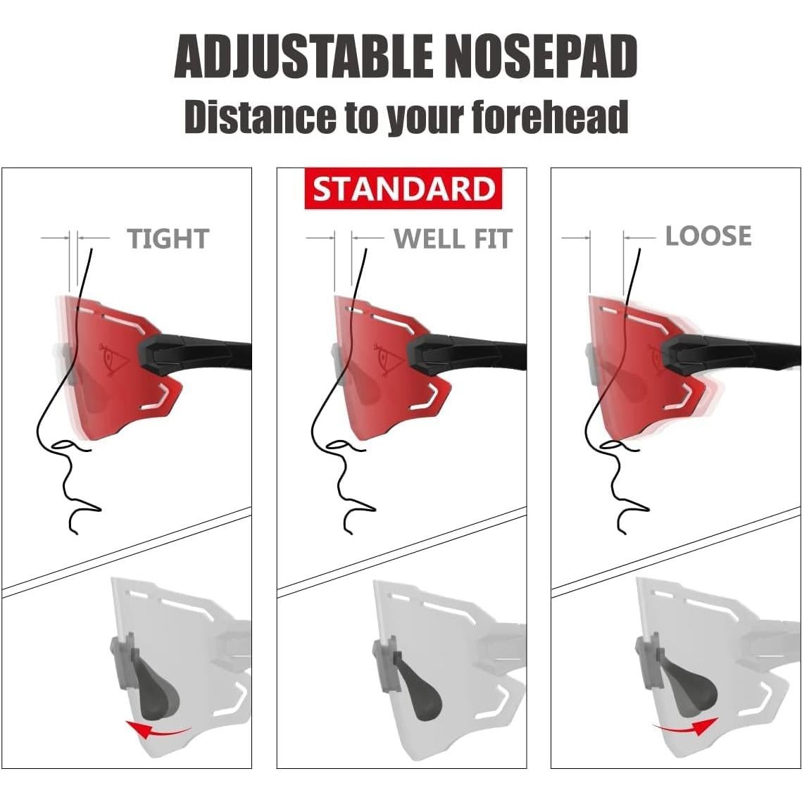 Gafas de Sol RT100 para Ciclismo Unisex con Protección UV