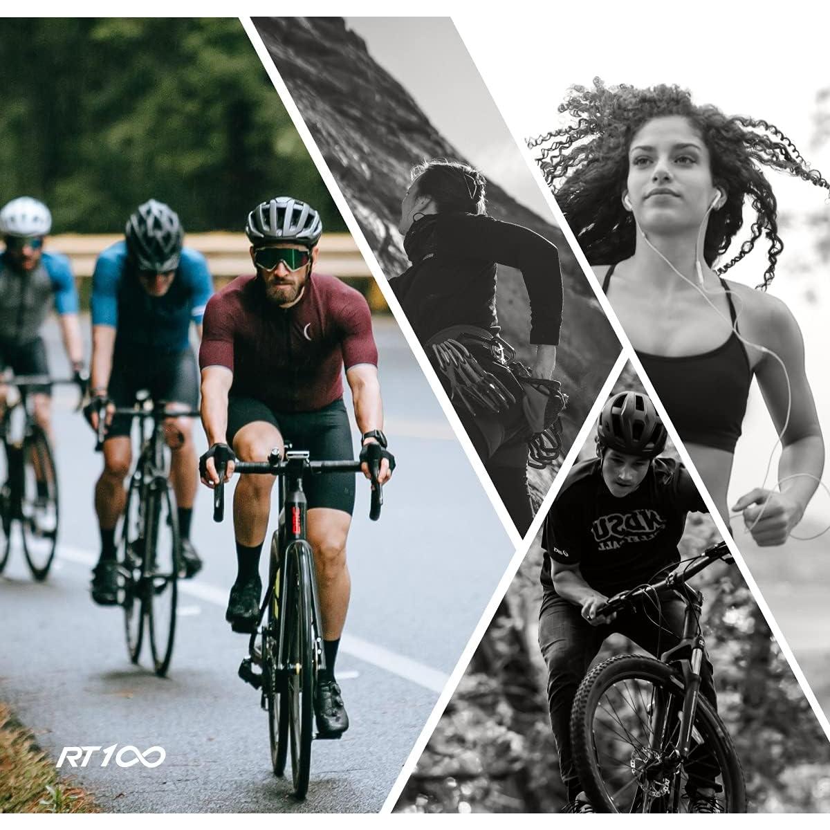 Gafas de Sol RT100 para Ciclismo Sin Marco Doradas