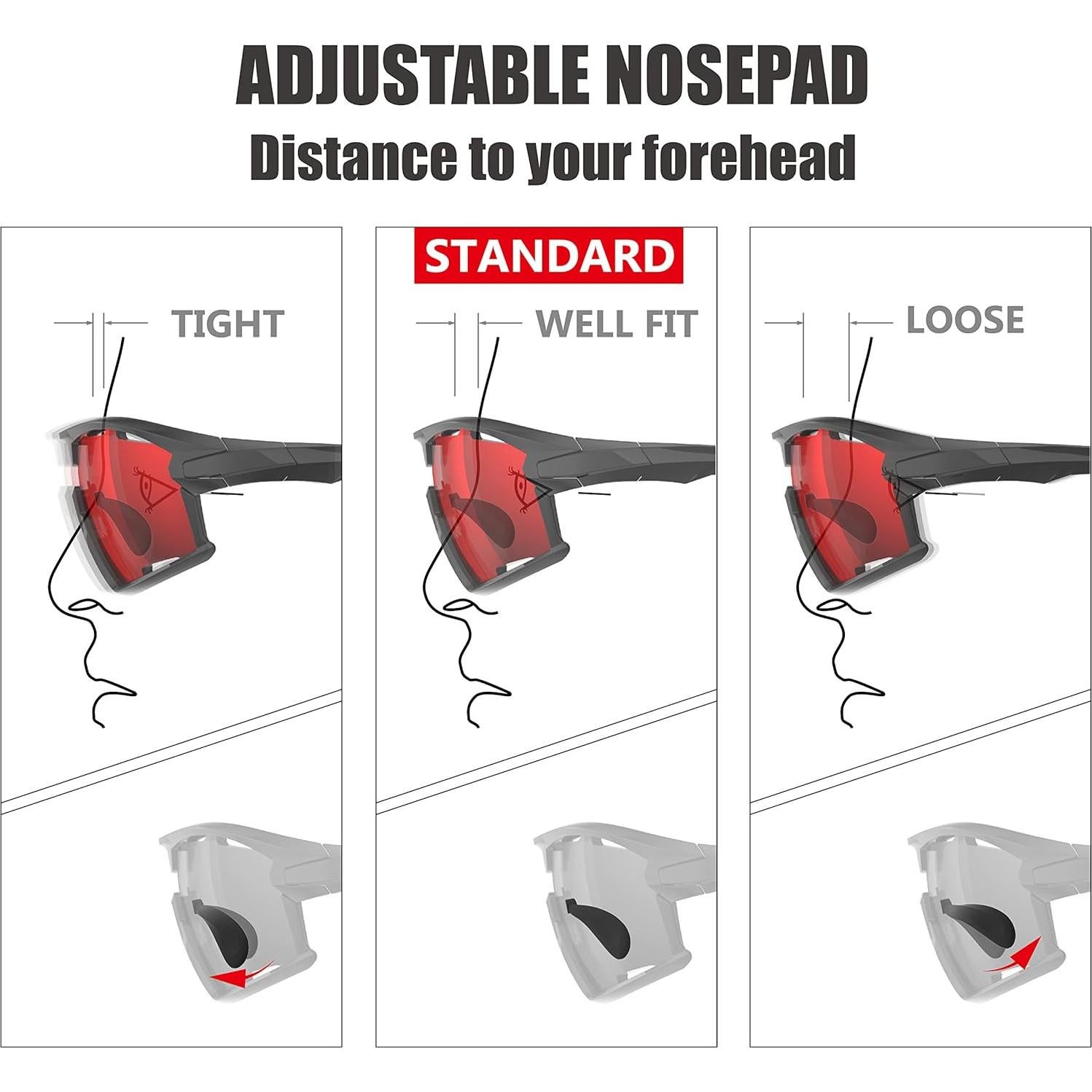 Gafas de Sol RT100 para Ciclismo Unisex con Protección UV
