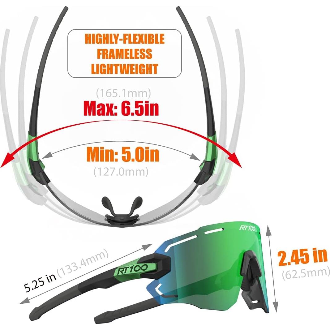 Gafas de Sol RT100 para Ciclismo - Protección UV 100%