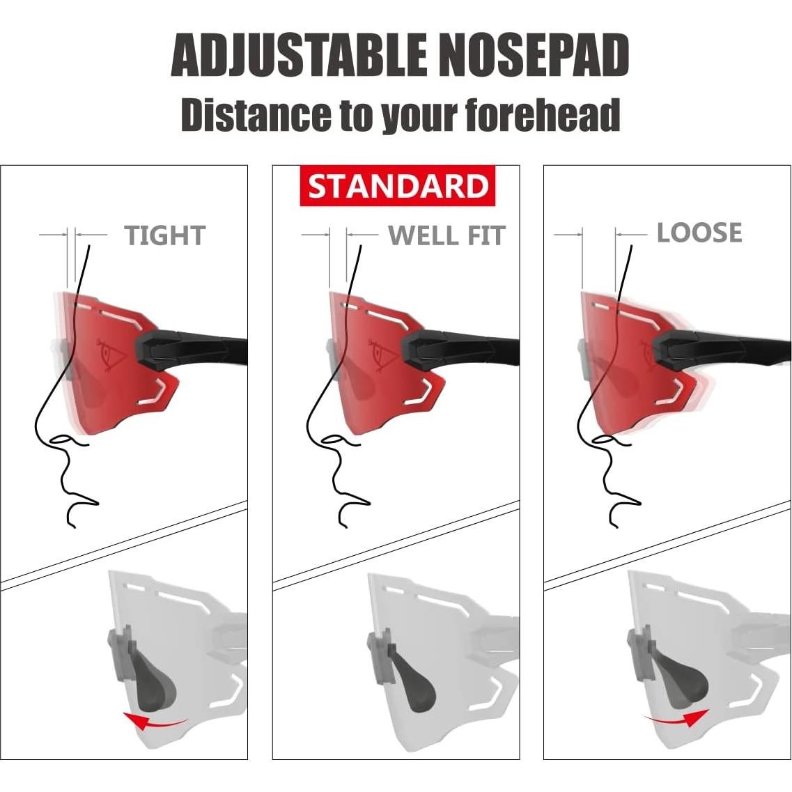 Gafas de Sol RT100 para Ciclismo - Protección UV 100%