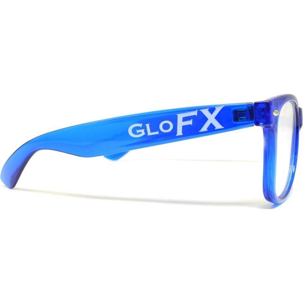 Gafas de Difracción GloFX Ultimate - Azul Transparente - Prisma 3D