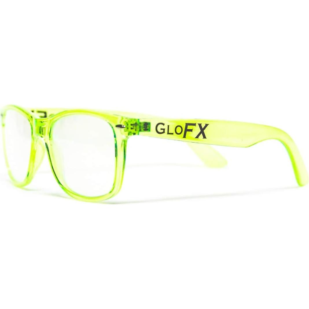 Gafas de Difracción GloFX Ultimate Verde 3D Prisma