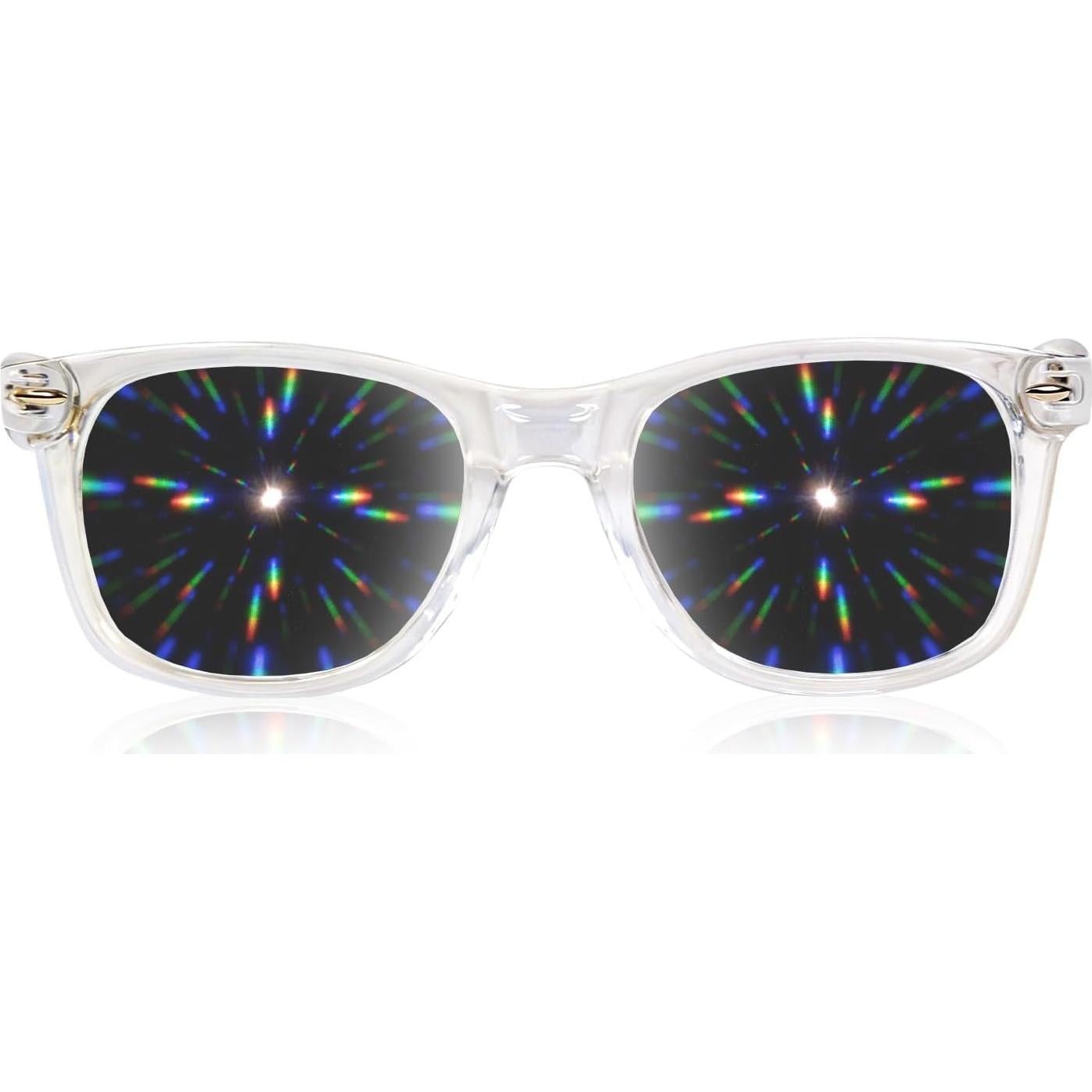 Gafas de Difracción GloFX DGUC - Efecto Prisma 3D