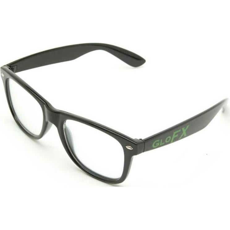 Gafas de Difracción GloFX Ultimate - Negro - Efecto Prisma 3D