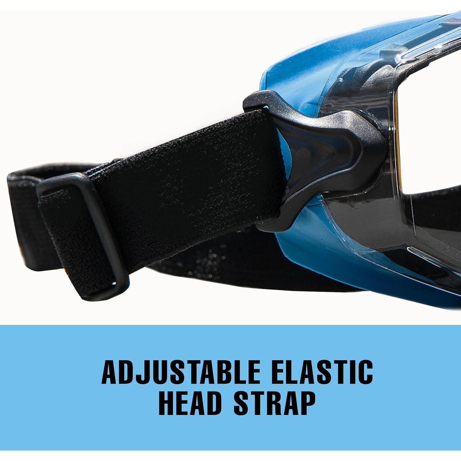 Gafas de Seguridad SolidWork Anti-Niebla Lente Transparente