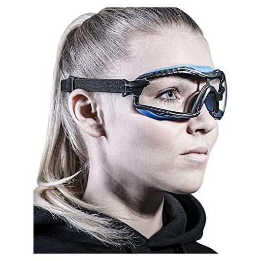 Gafas de Seguridad SolidWork Anti-Niebla Lente Transparente