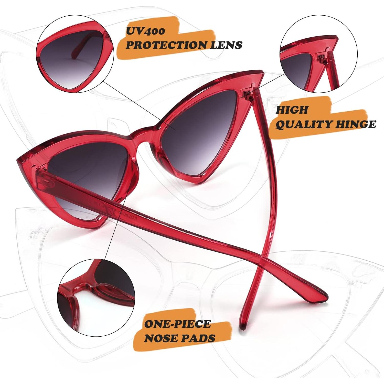 Gafas de Sol FEISEDY Ojo de Gato UV400 Moda Mujeres