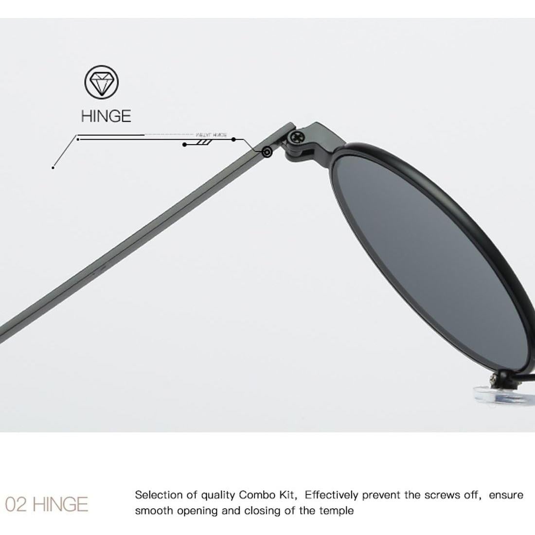 Gafas de sol Kimorn K0577 redondas UV400 unisex