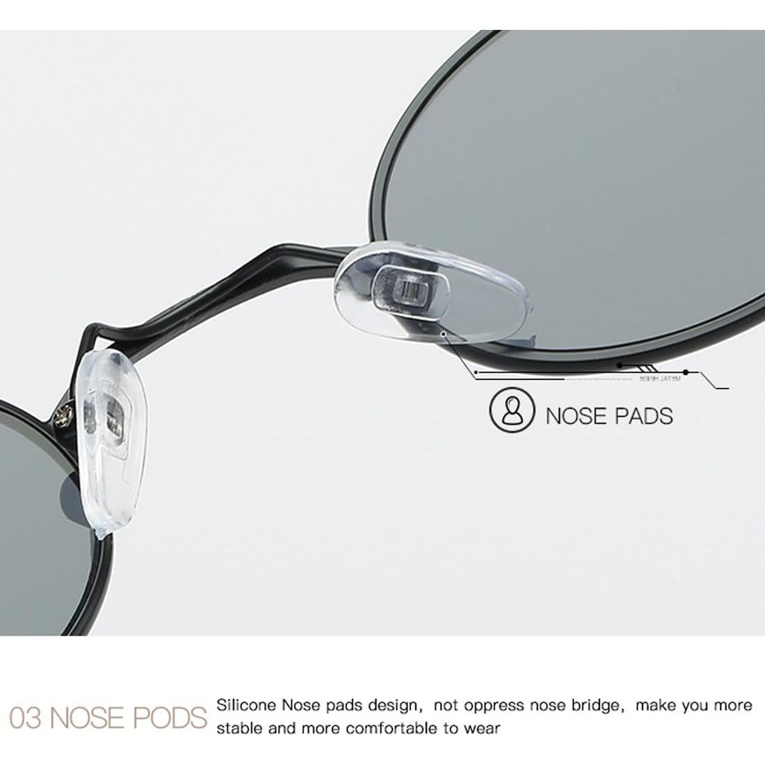 Gafas de sol Kimorn K0577 redondas UV400 unisex