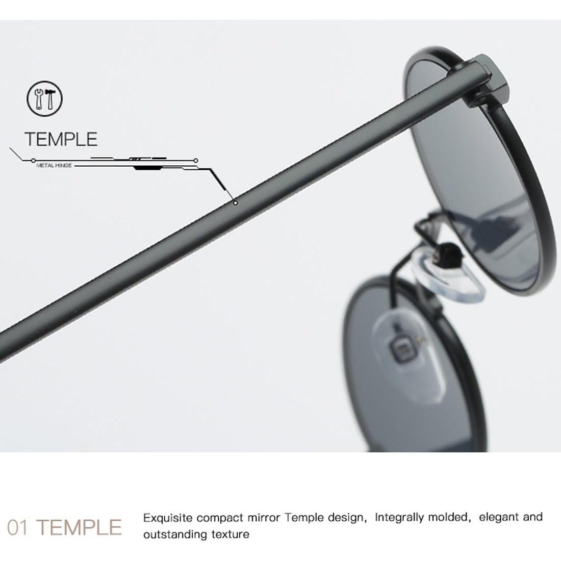 Gafas de sol Kimorn K0577 redondas UV400 unisex