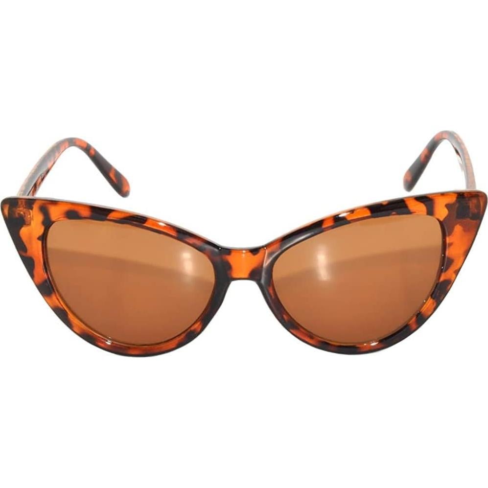 Gafas de sol Cateye para mujeres UV400 estilo retro 50mm