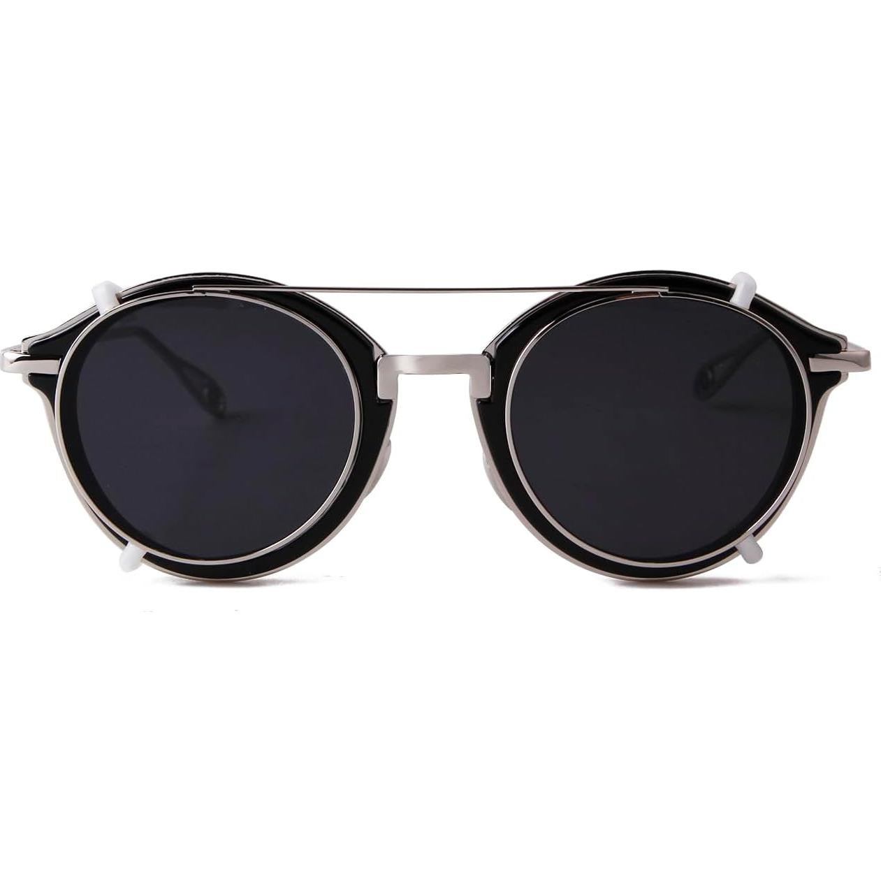 Gafas de sol clip en ADE WU para hombres estilo vintage steampunk