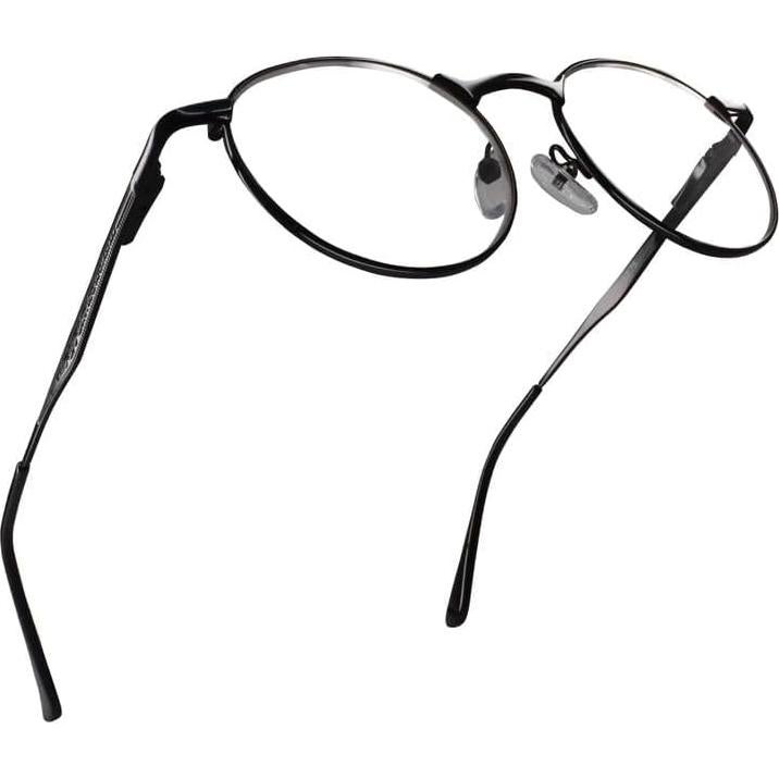 Gafas de lectura redondas 2SeeLife con montura negra 0.5x