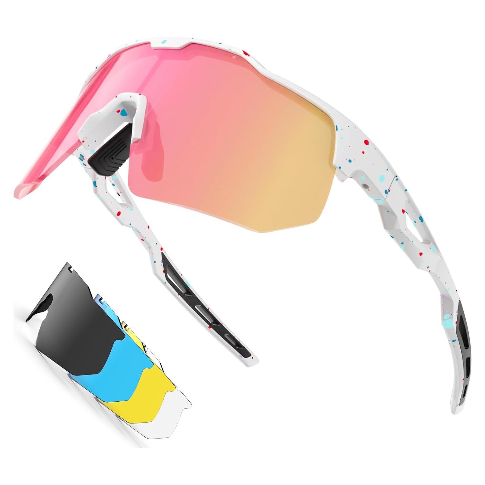 Gafas de sol deportivas HAAYOT con 5 lentes polarizados