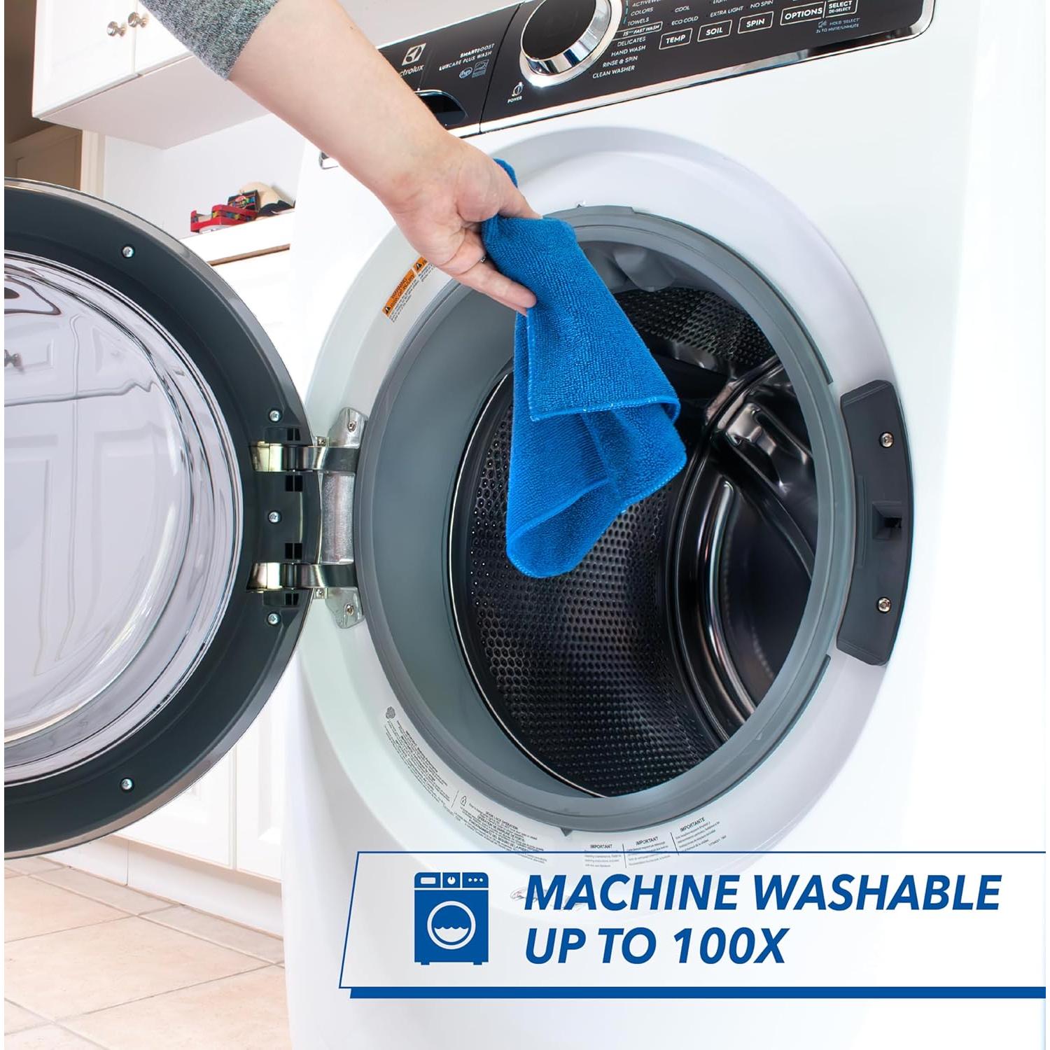 Paños de Microfibra Unger Multiusos 30x30 cm - Paquete de 4