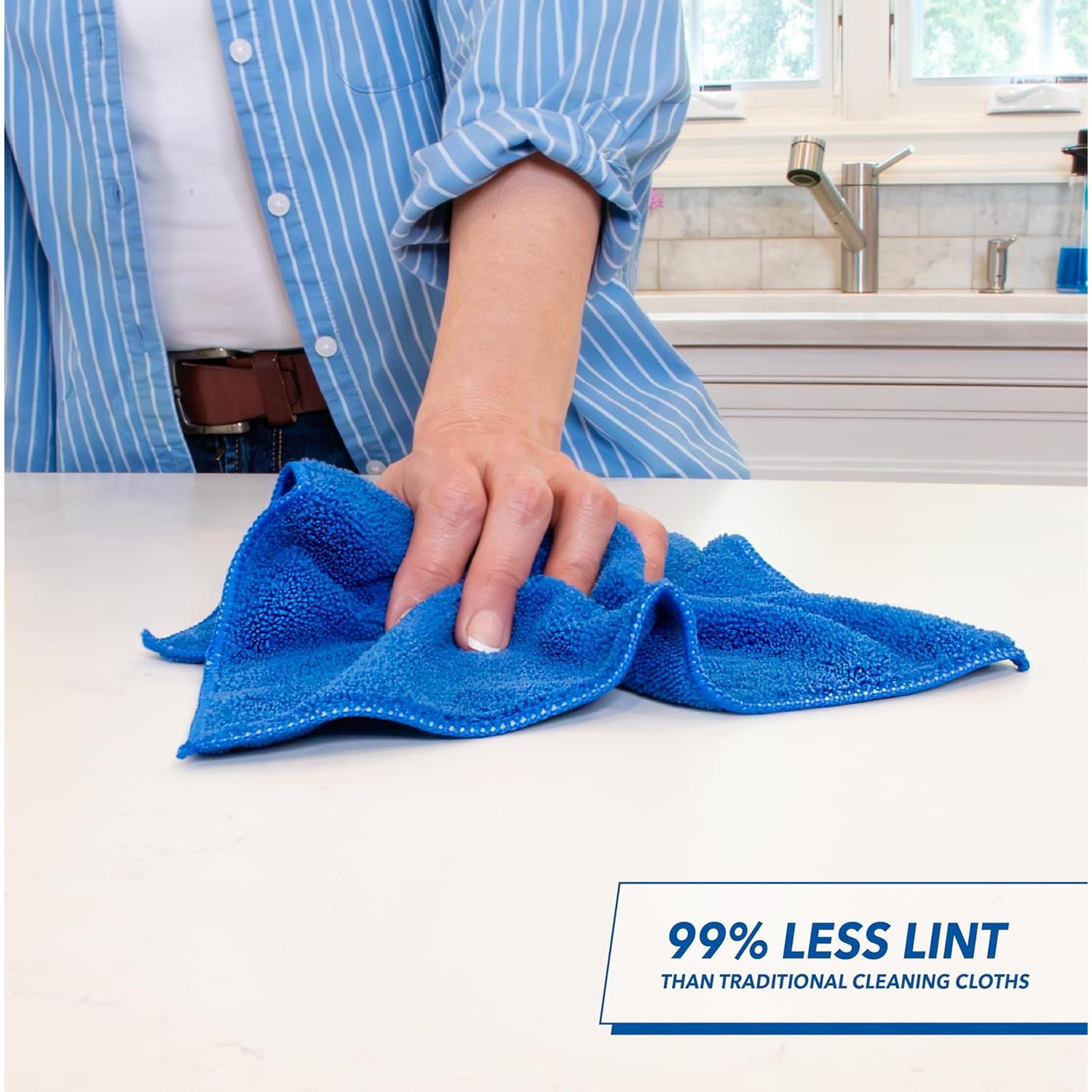 Paños de Microfibra Unger Multiusos 30x30 cm - Paquete de 4