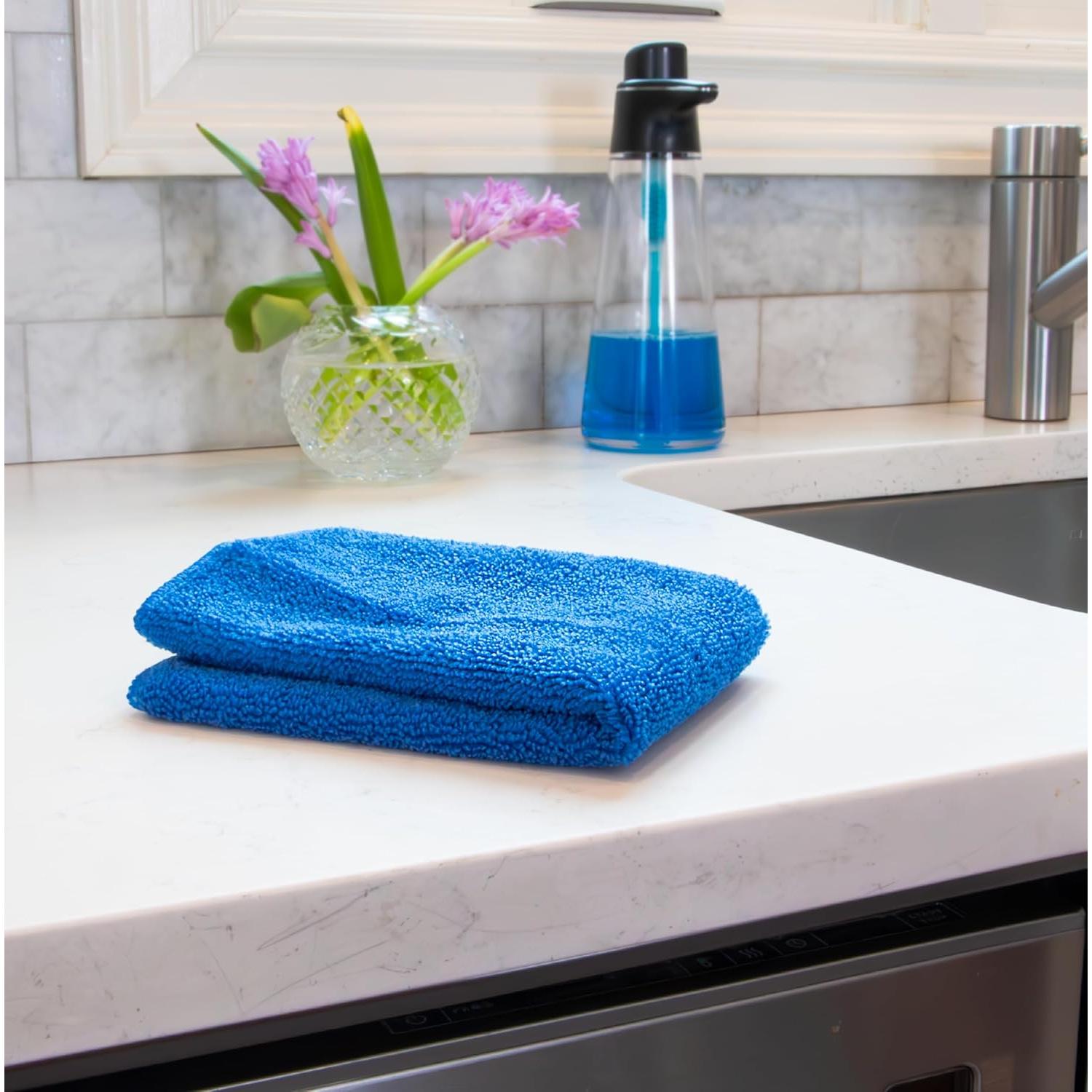 Paños de Microfibra Unger Multiusos 30x30 cm - Paquete de 4