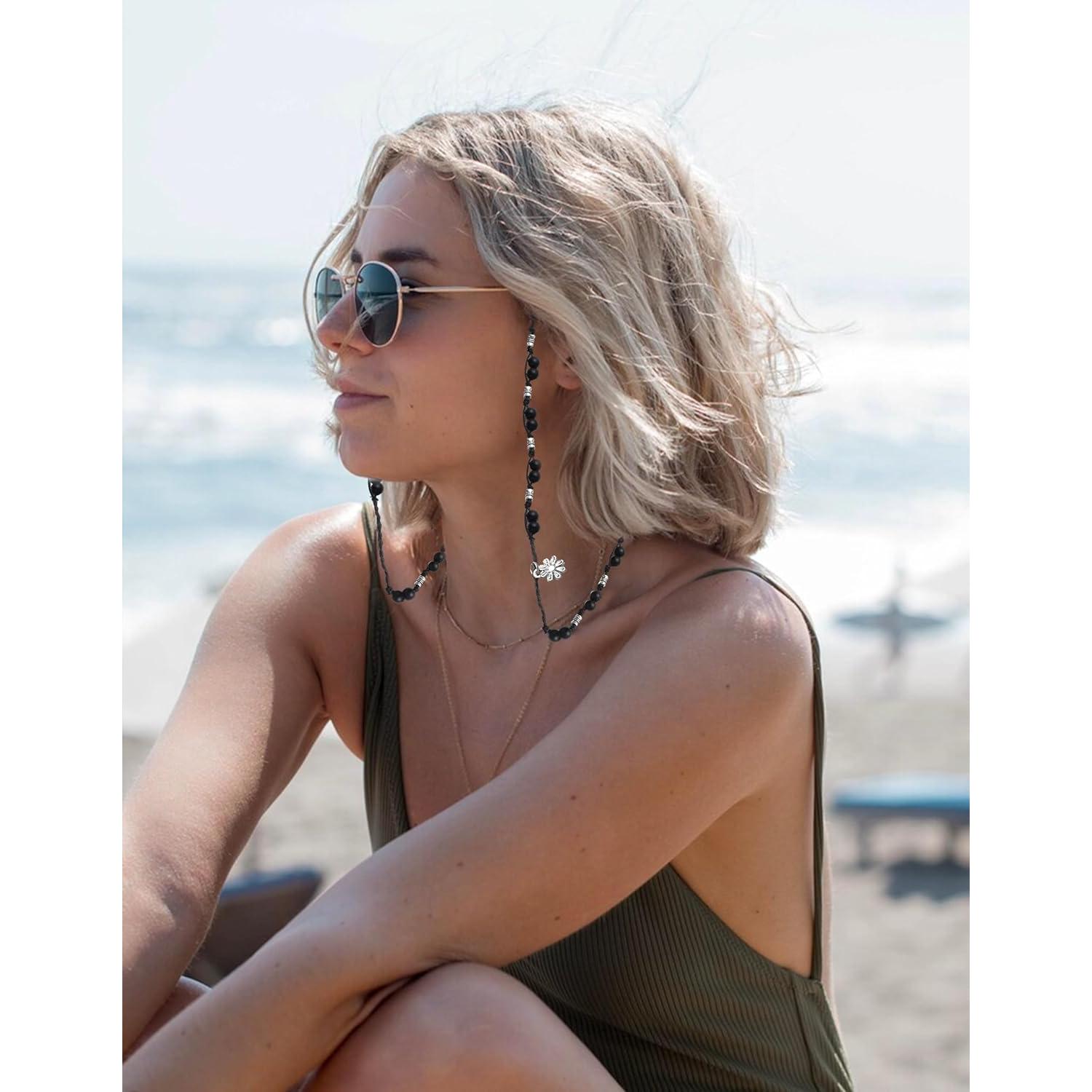 Cadena para Gafas de Sol EC-Tassels con Borlas para Mujeres