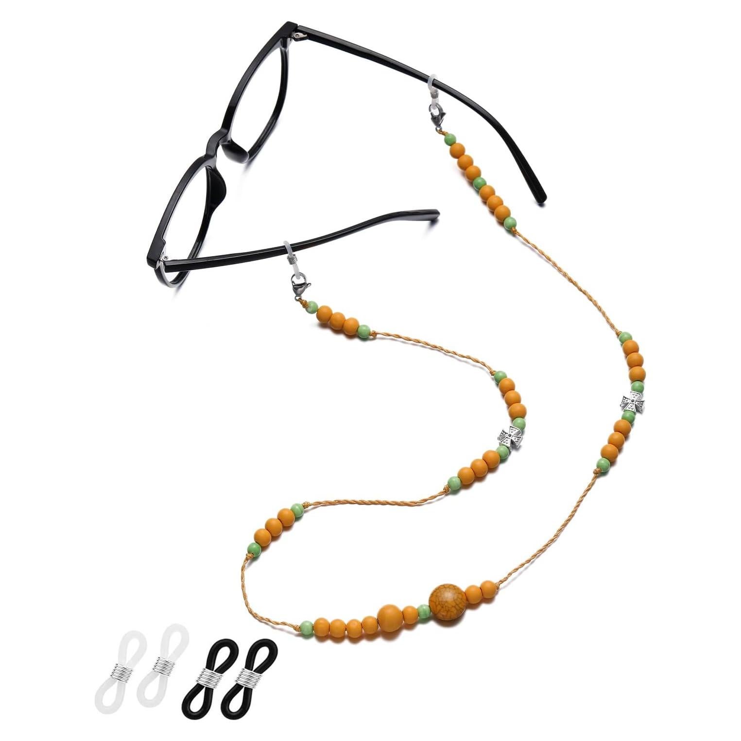 Cadena para Gafas de Sol Mujer EC-Tassels Naranja