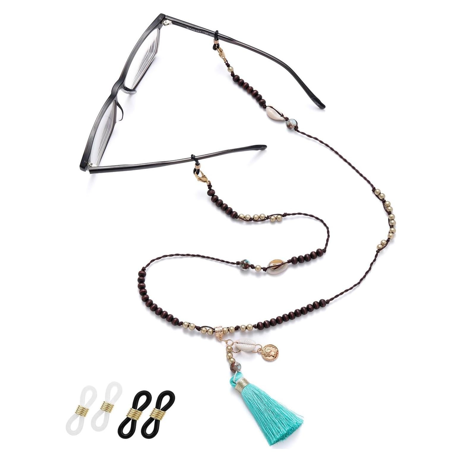 Cadena para Gafas de Sol Mujer EC-Tassels con Borlas