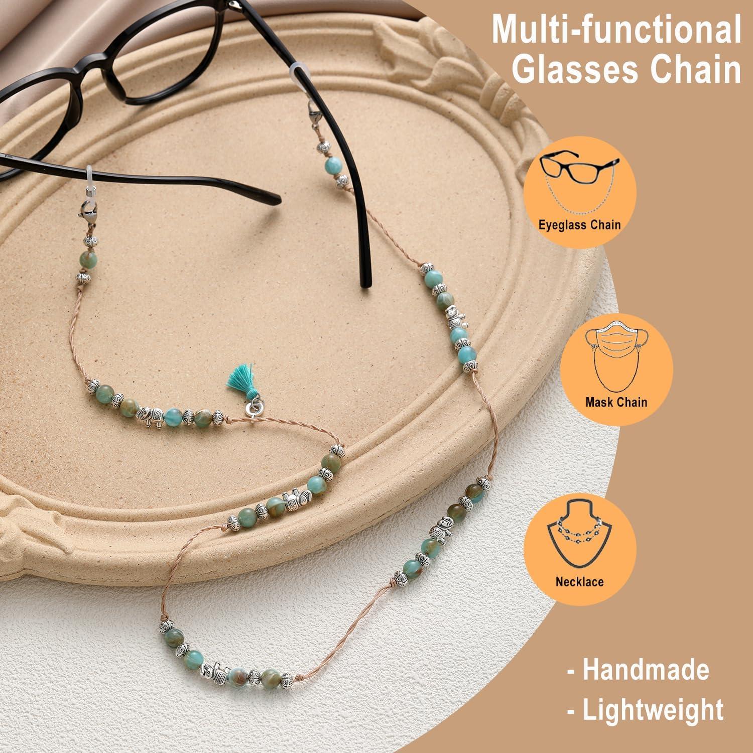 Cadena para Gafas de Sol Mujer EC-Tassels con Borlas