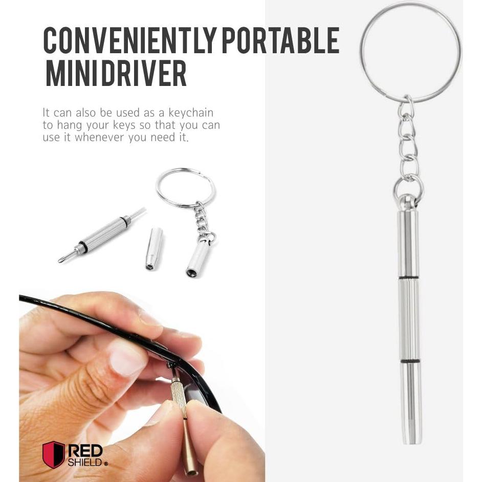 Destornilladores de Precisión RED SHIELD 3 en 1 Mini