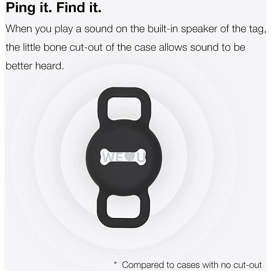 Soporte para Airtag WHALEZON para Gato y Perro Pequeño