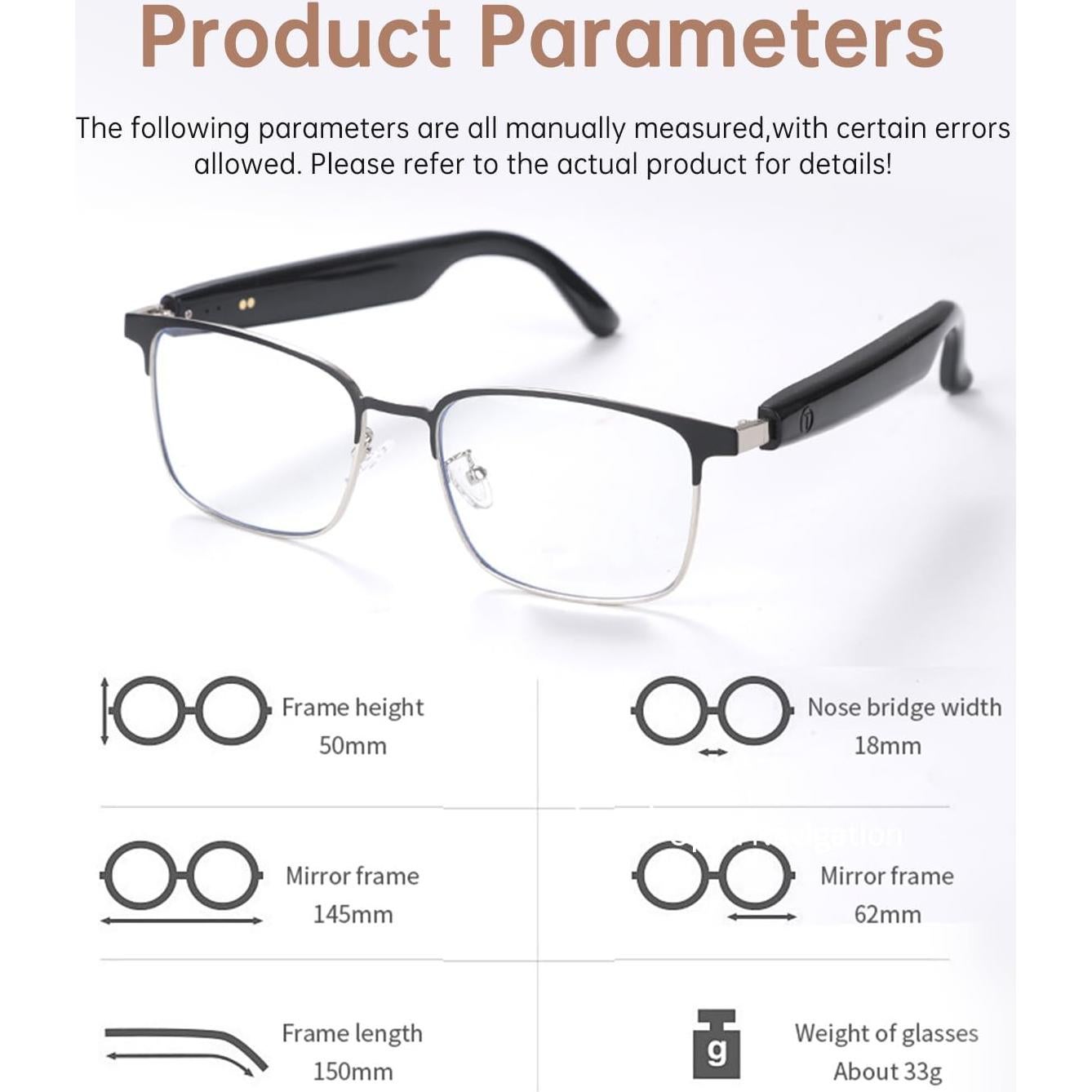 Gafas de Audio Bluetooth GenXenon GS06S Polarizadas UV400