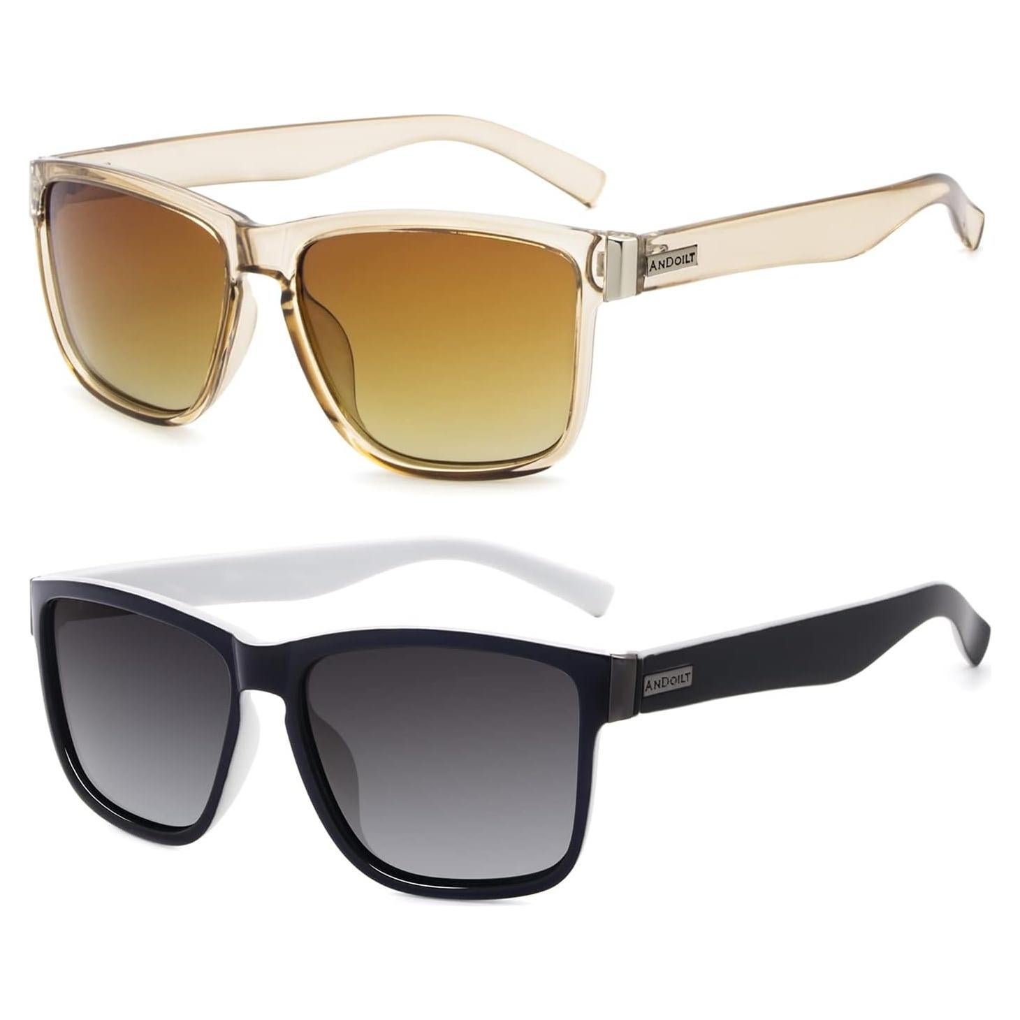 Gafas de sol polarizadas ANDOILT 56mm diseño retro